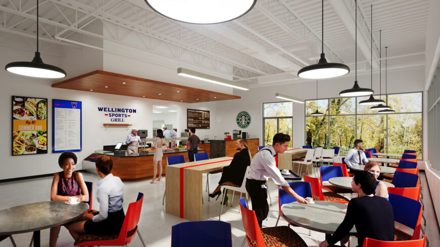 WSA Cafe - render