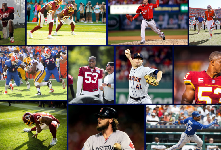 Wellington Sports images collage