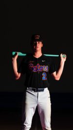 Gators 02 Teal Bat